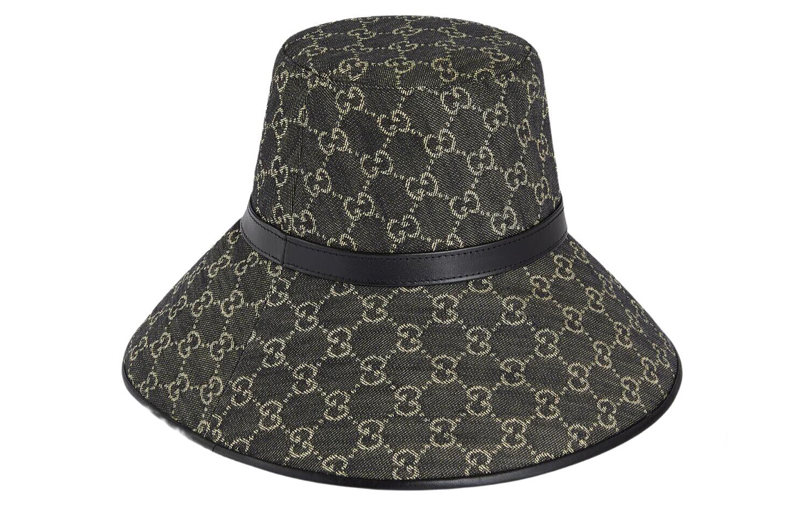 Lookbook (W) Topi Baldi Kapas Wanita GUCCI Double G Monogram. 679455-3HAF8-1060