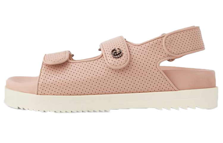 Buy GUCCI 古馳 雙G涼鞋 女款 粉色