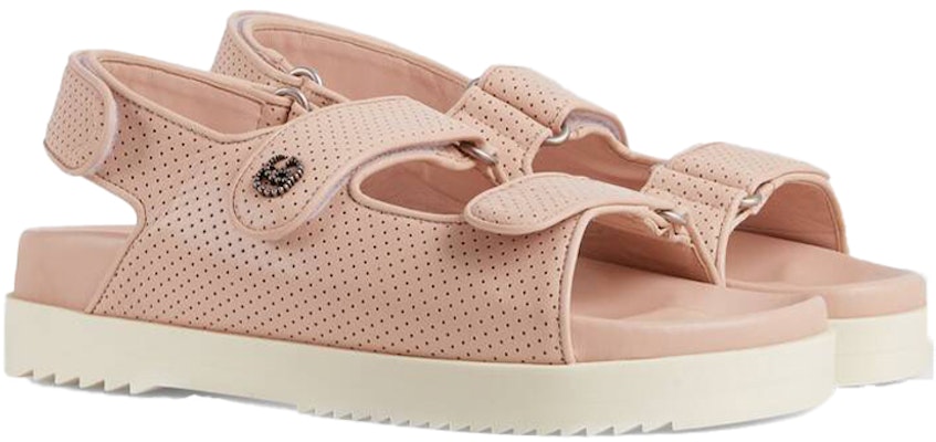 (Women) Gucci Double g Pink Sandals 658813-C9D10-6705 Order (Women) Gucci Double g Pink Sandals 658813-C9D10-6705