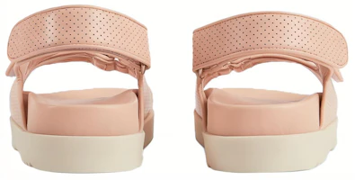 Shop GUCCI 古馳 雙G涼鞋 女款 粉色