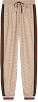 (Women) Gucci Double G Print Beige Casual Pants SS21 655198-XJDFP-9115 (Women) Gucci Double G Print Beige Casual Pants SS21 655198-XJDFP-9115