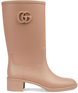 (W) グッチ ダブルG レインブーツ (ライトブラウン) 762700-J8710-2526 Order (W) グッチ ダブルG レインブーツ (ライトブラウン) 762700-J8710-2526