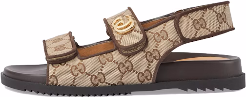 (Women) Gucci Double G Sandal 'Beige Ebony' 771575-G1730-9755 (Women) Gucci Double G Sandal 'Beige Ebony' 771575-G1730-9755