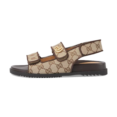 (W) Gucci Double G Sandal 'Beige Ebony'