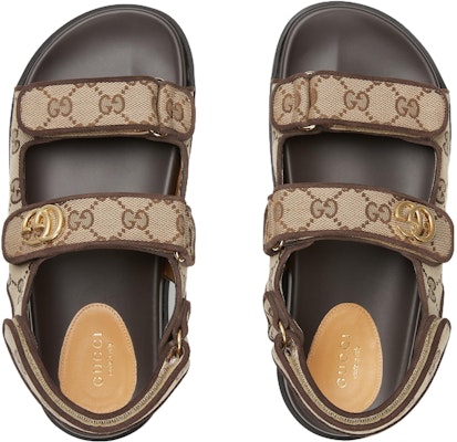 (Women) Gucci Double G Sandal 'Beige Ebony' 771575-G1730-9755 Lookbook (Women) Gucci Double G Sandal 'Beige Ebony' 771575-G1730-9755