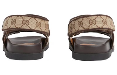 (Women) Gucci Double G Sandal 'Beige Ebony'