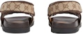(W) Sandal Gucci Double G 'Beige Ebony' 771575-G1730-9755
