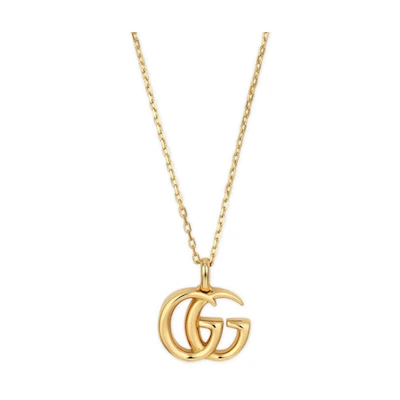 (Women) GUCCI Double G Series 18k Gold Fashion Necklace for Women YBB502088001