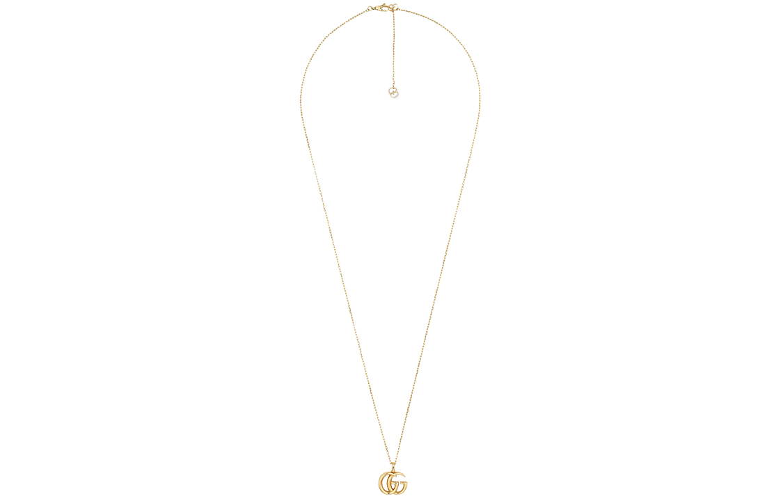 (Women) GUCCI Double G Series 18k Gold Fashion Necklace for Women YBB502088001 圖 3