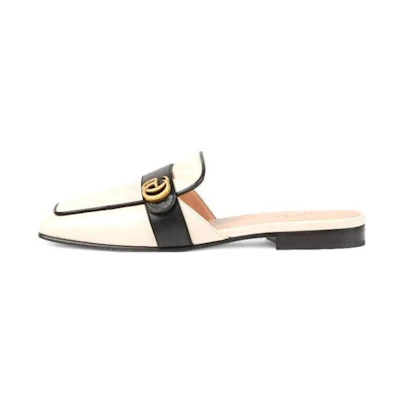 (W) Gucci Double G Slide Sandal 'White'