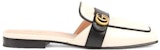 (W) Sandal Gucci Gelongsor Double G 'Putih' 670398-BKOE0-9086