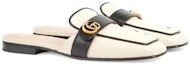 Lookbook (W) Sandal Gucci Gelongsor Double G 'Putih' 670398-BKOE0-9086