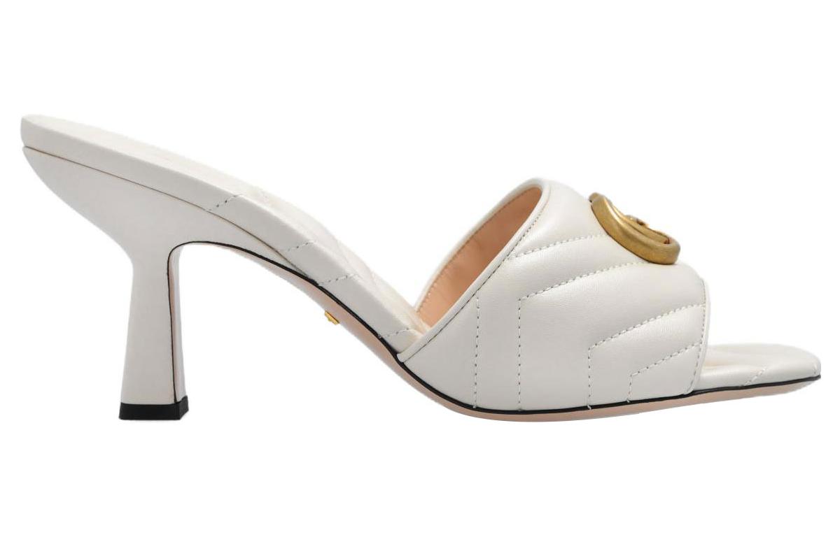 Order (Women) Gucci Double G Slide Sandal 'White Leather' 674839-BKO00-9022