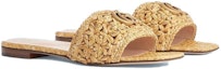 Lookbook (W) Gucci Double G Slide Sandal Anyaman Raffia 703626-U4H00-9800