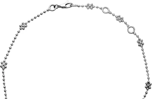 (W) GUCCI 雙G雪花花朵純銀項鍊 女士配件 479221-J8400-8106 Purchase (W) GUCCI 雙G雪花花朵純銀項鍊 女士配件 479221-J8400-8106