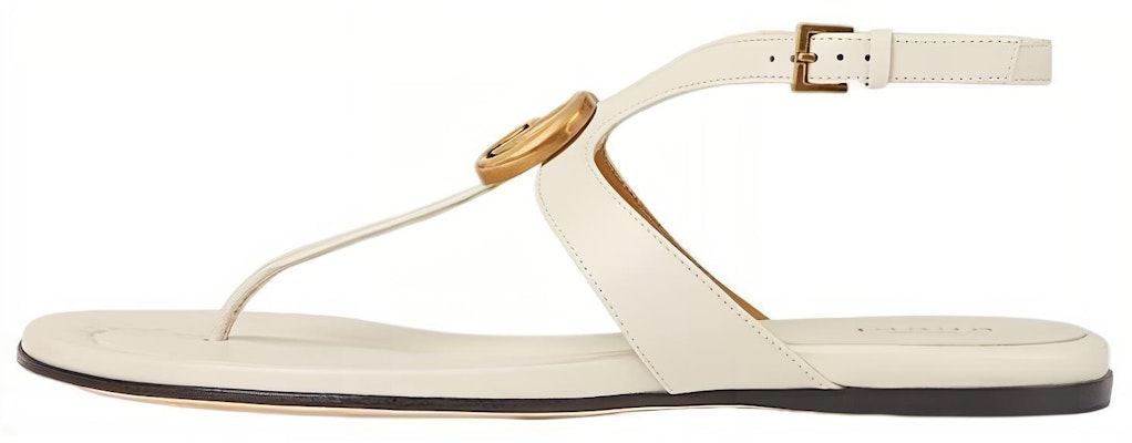 (Women) Gucci Double G Thong Sandal 'White Leather' 746030-BKO00-9049 Buy (Women) Gucci Double G Thong Sandal 'White Leather' 746030-BKO00-9049