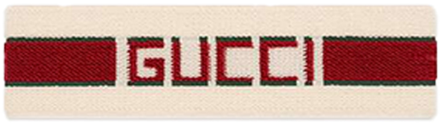 (W) 구찌 엘라스틱 스트라이프 헤드밴드 오프 화이트 499681-3G086-9266 Shop (W) 구찌 엘라스틱 스트라이프 헤드밴드 오프 화이트 499681-3G086-9266