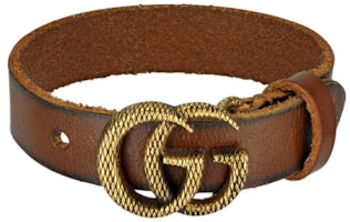(Women) GUCCI Embossed Logo Fashion Jewelry Leather Bracelet for Women. 648702J75438063 (Women) GUCCI Embossed Logo Fashion Jewelry Leather Bracelet for Women. 648702J75438063