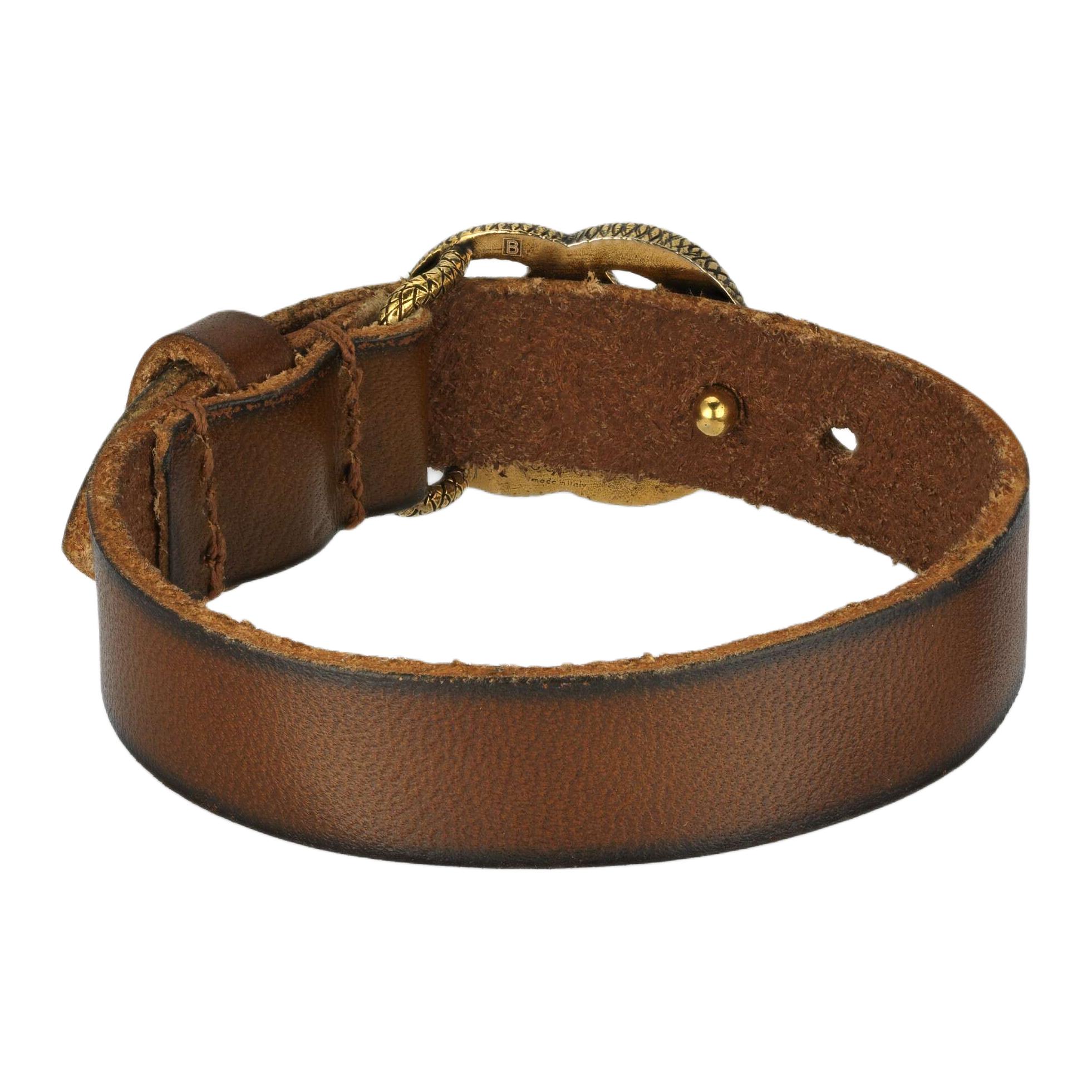 Shop (W) Pulsera de Cuero para Mujer GUCCI con Logotipo Grabado - Joyería de Moda. 648702J75438063