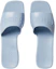 Lookbook (W) Gucci Embossed Logo Hoge Hakken Slippers ''Lichtblauw'' 624730-J8700-4928