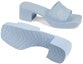 Purchase (Women) Gucci Embossed Logo High Heel Slippers 'Light Blue' 624730-J8700-4928