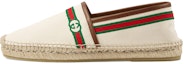 Buy (W) Kasut Nelayan Gucci Canvas Bersulam 'Beige Vintage' 645103-F6LZ0-9099