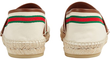 GUCCI 古馳 復古風格刺繡草編漁夫鞋 米色 Purchase GUCCI 古馳 復古風格刺繡草編漁夫鞋 米色