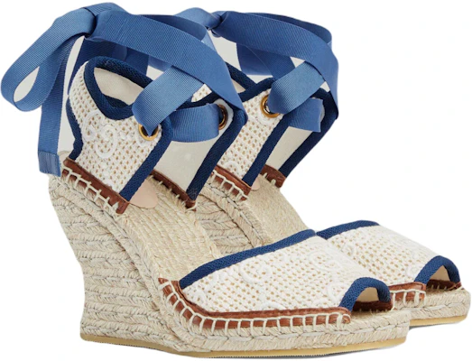(W) Gucci Geborduurde Sleehak ''Mode Sandalen Wit'' 739158-FABQO-4375 Order (W) Gucci Geborduurde Sleehak ''Mode Sandalen Wit'' 739158-FABQO-4375