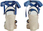 Shop (W) Gucci Geborduurde Sleehak ''Mode Sandalen Wit'' 739158-FABQO-4375