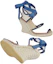 Purchase (W) Gucci Geborduurde Sleehak ''Mode Sandalen Wit'' 739158-FABQO-4375