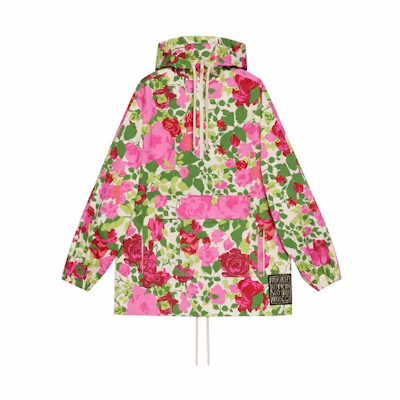 (Women) Gucci Epilogue Ken Scott Print Hoodie Floral 650618-XJDA1-5841