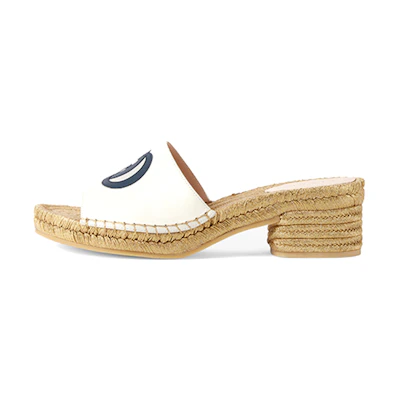 (W) Gucci Espadrille 'Simple White'