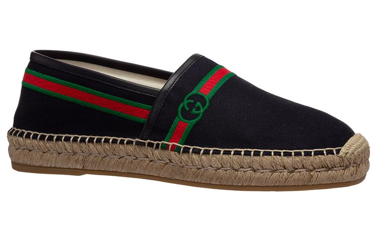 Order (W) Gucci Espadrilles ''Zwart'' 645103-F6LZ0-4009
