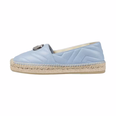 (W) Gucci Espadrilles 'Light Blue Leather'