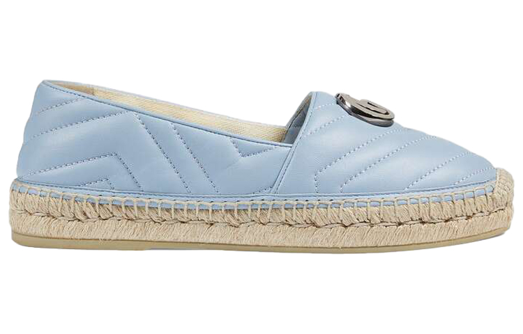 Order (W) Gucci Espadrilles ''Hellblaues Leder'' 628086-BKO00-4928