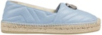(Women) Gucci Espadrilles 'Light Blue Leather' 628086-BKO00-4928