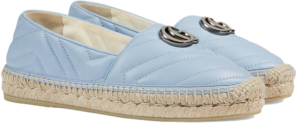 (Women) Gucci Espadrilles 'Light Blue Leather' 628086-BKO00-4928 Lookbook (Women) Gucci Espadrilles 'Light Blue Leather' 628086-BKO00-4928