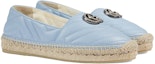 Lookbook (Women) Gucci Espadrilles 'Light Blue Leather' 628086-BKO00-4928