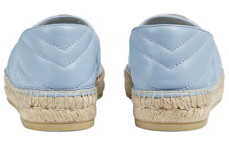 Purchase (W) Gucci Espadrilles ''Hellblaues Leder'' 628086-BKO00-4928