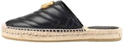 Buy (W) Gucci Espadrilles Mule 'Double G - Hitam' 551881-BKO00--1000