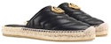 (W) Gucci Espadrilles Mule 'Double G - Hitam' 551881-BKO00--1000