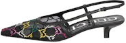 Buy (W) Gucci Tacchi a Spillo in Tessuto con Fibbia ''Tacco 5cm Nero'' 746033-FAB1M-1000