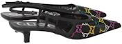 Shop (W) Gucci Tacchi a Spillo in Tessuto con Fibbia ''Tacco 5cm Nero'' 746033-FAB1M-1000