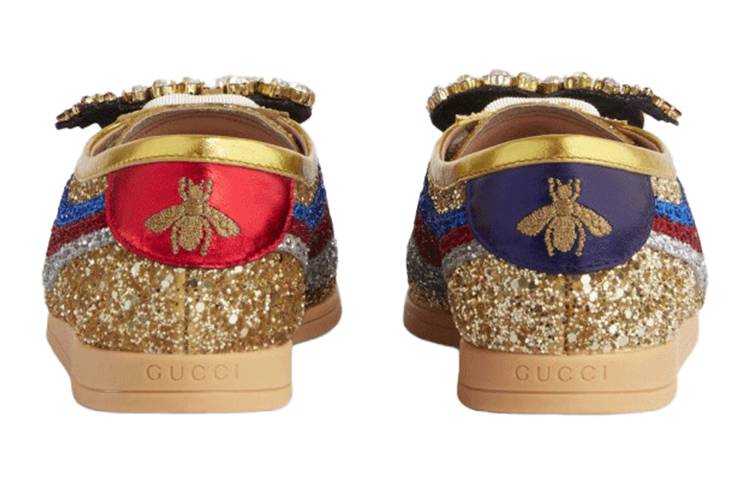 Shop (W) グッチ　ファラサー　金青赤スパンコール 494609-KSPE0-8072