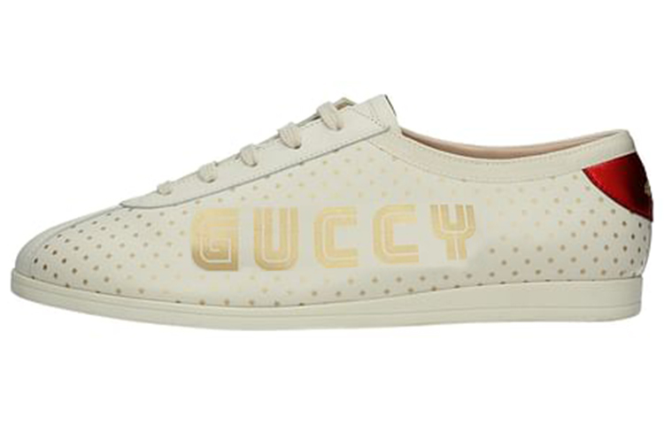 (Women) Gucci Falacer Low 'Guccy Print - White' 519718-0G270-9068
