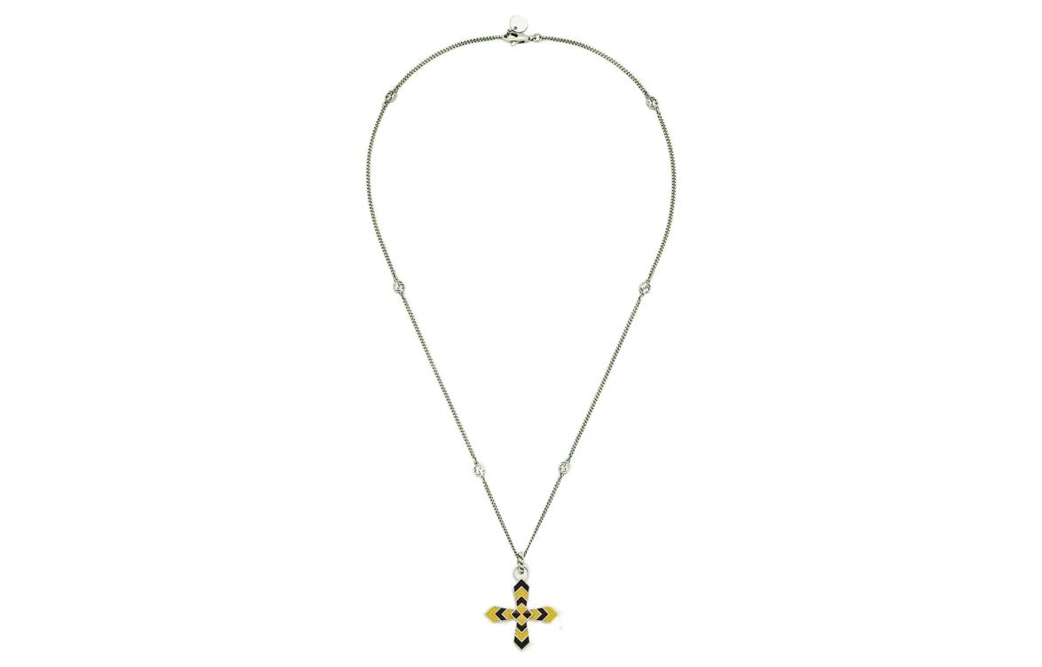 (Women) GUCCI Fashion Casual Logo 925 Silver Necklace for Women. 703652JAABH8490 圖 2