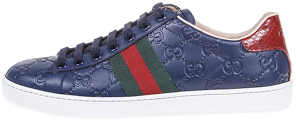 GUCCI 古馳 時尚悠閒板鞋 女款 藍 Buy GUCCI 古馳 時尚悠閒板鞋 女款 藍