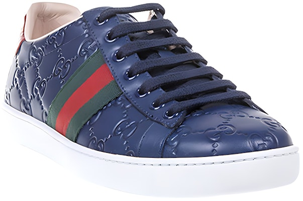 GUCCI 古馳 時尚悠閒板鞋 女款 藍 Lookbook GUCCI 古馳 時尚悠閒板鞋 女款 藍