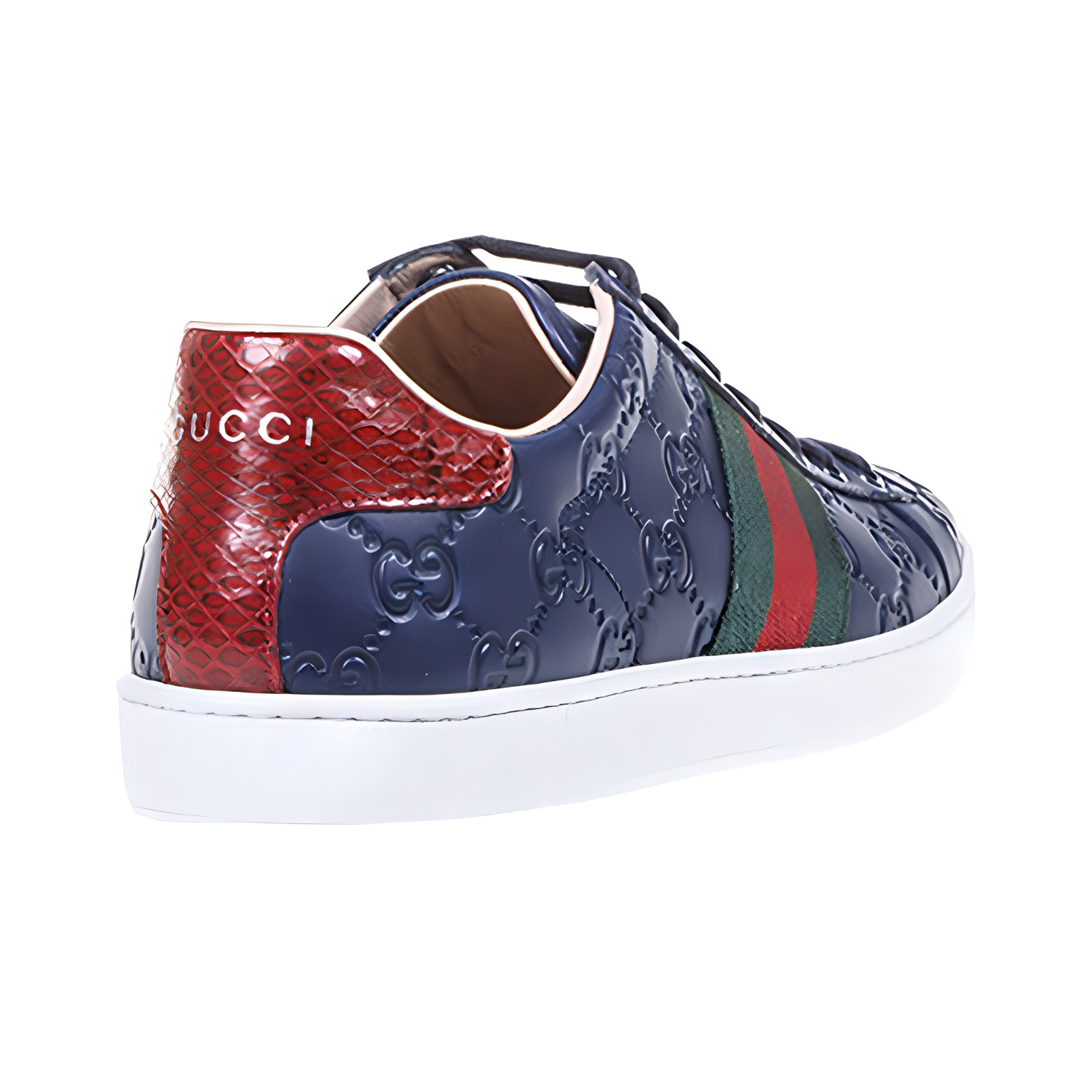 Shop GUCCI 古馳 時尚悠閒板鞋 女款 藍