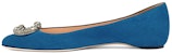 (Women) Gucci Fashion Flat 'Blue' 432107-C2000-4337